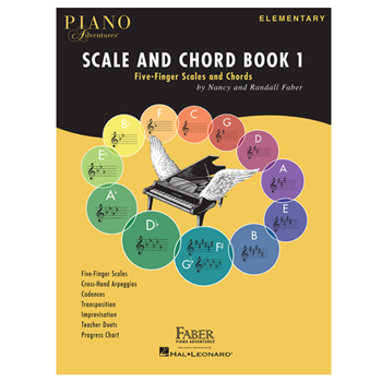 Hal Leonard HL126033 Piano Adventures - Scale And Chord 1 - Elementary