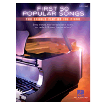 Hal Leonard HL131140 First 50 Popular Songs You Should Play On the Piano - EP