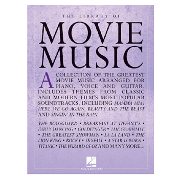 Hal Leonard HL287154 Movie Music the Library of - PVG