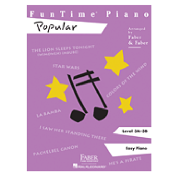 Hal Leonard HL420116 Faber Funtime Piano Popular 3A-3B