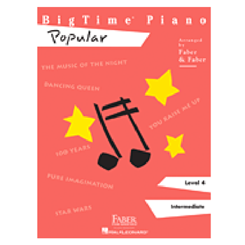 Hal Leonard HL420118 Faber Bigtime Popular 4