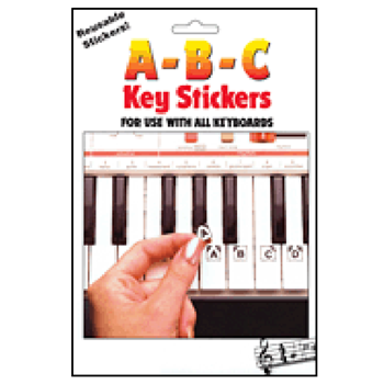 Hal Leonard HL1009 ABC Keyboard Stickers