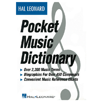 HL183006 Hal Leonard Pocket Music Dictionary