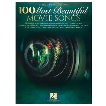 Hal Leonard 327926 100 Most Beautiful Movie Songs - PVG