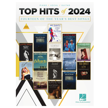 Hal Leonard HL1750181 Top Hits of 2024 - 14 of the Year'S Best Songs - PVG
