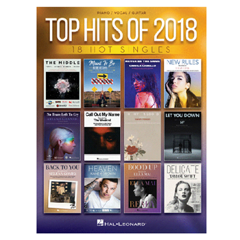 Hal Leonard HL283394 Top Hits of 2018  - 18 Hot Singles - PVG