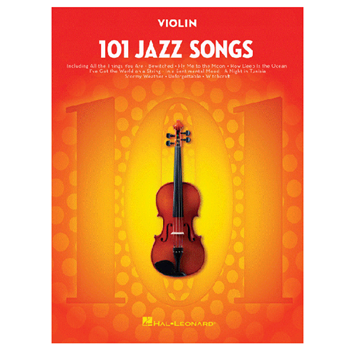 Hal Leonard HL146371 101 Jazz Songs - Violin