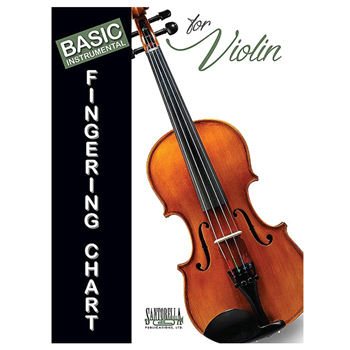 Santorella TS556 Basic Fingering Chart For Violin