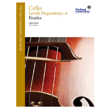The Royal Conservatory VCS1 Cello Levels Preparatory -4 Etudes