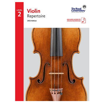 The Royal Conservatory VLR02 Violin Repertoire 2 2021 Edition