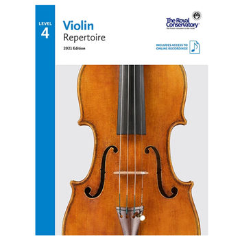 The Royal Conservatory VLR04 Violin Repertoire 4 2021 Edition