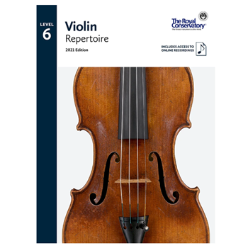 The Royal Conservatory VLR06 Violin Repertoire 6 2021 Edition