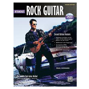 Alfred 39329 Rock Guitar Intermediate W/DVD