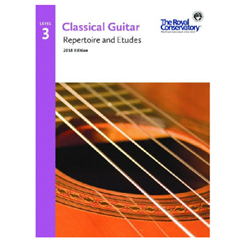 The Royal Conservatory G5R03 Classical Guitar Rep And Etudes 3