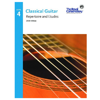 The Royal Conservatory G5R04 RCM Classical Guitar Rep And Etudes 4