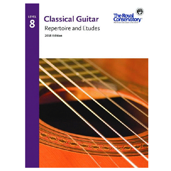 The Royal Conservatory G5R08 Classical Guitar Repertoire And Etudes 8
