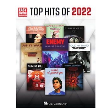 Hal Leonard HL1070338 Top Hits of 2022 Easy Guitar