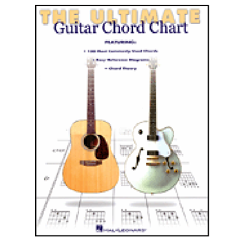 Hal Leonard HL695347 Ultimate Guitar Chord Chart