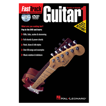 Hal Leonard HL696057 Fasttrack Guitar 1 DVD Only