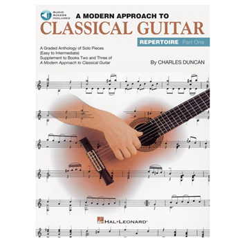 Hal Leonard HL699205 Classical Guitar Repertoire Part Once W/CD