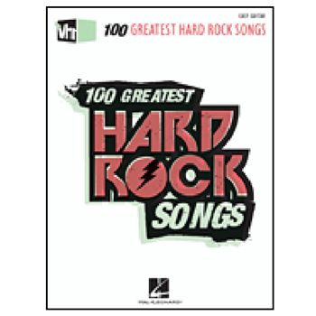 Hal Leonard HL702255 100 Greatest Hard Rock Songs - Easy Guitar