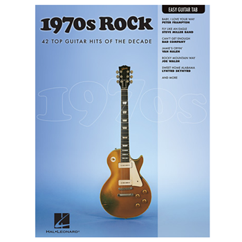 Hal Leonard HL702270 1970s Rock Easy Gutar TAB