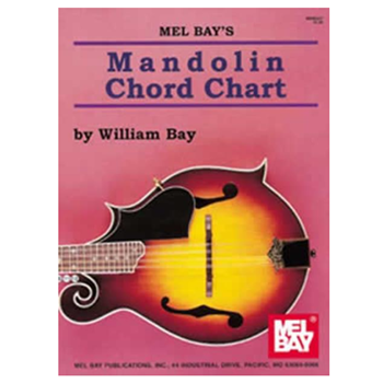 Mel Bay MB96337 Mandolin Chord Chart