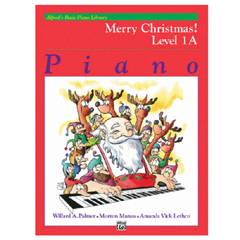 2210 Alfred's Basic Piano Course Merry Christmas 1A