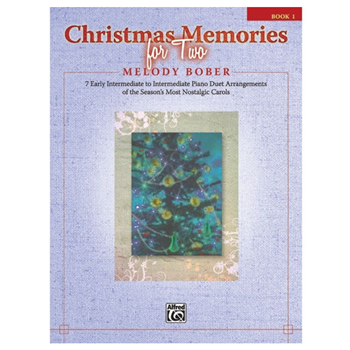 Alfred 38606 Christmas Memories For Two Book 1 Melody Bober