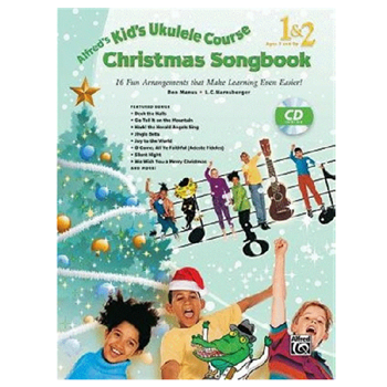 42695 Alfred's Kid's Ukulele Course Christmas Songbook 1 & 2