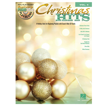 Hal Leonard HL316166 Christmas Hits Vol 4 Piano Solo Play-Along