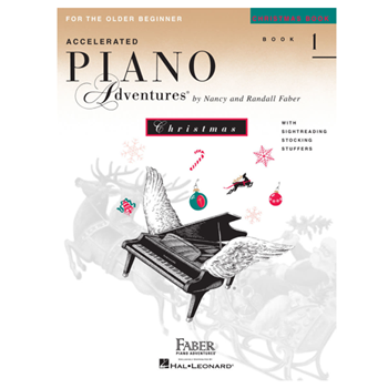 Hal Leonard HL420230 Accelerated Piano Adventures Christmas 1