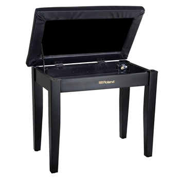 Roland RPB-100BK Piano Bench with Storage - Black