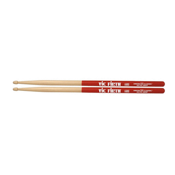 Vic Firth 5AVG American Classic 5A Wood Tip Drumsticks with Vic Grip