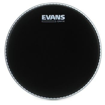 Evans B10ONX2 10 Inch Onyx Drumhead - Tom Batter