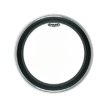 Evans BD22EMAD 22" Emad Bass Head, Clear