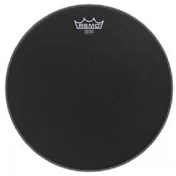 Remo BE-0808-ES 8" Black Suede Emperor
