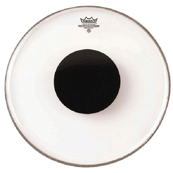 Remo CS-0310-10 10" Clear Controlled Sound W/black Dot