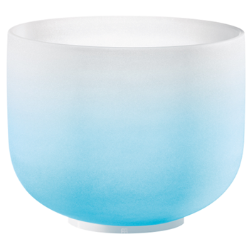 Meinl CSBC10G Sonic Energy Crystal Singing Bowl 10" Frosted Light Blue