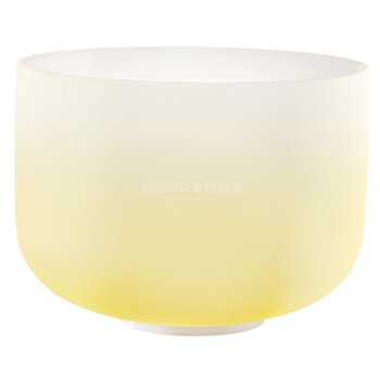 Meinl CSBC12E Sonic Energy Crystal Singing Bowl 12" Frosted Yellow