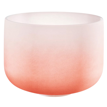 Meinl CSBC13D Sonic Energy Crystal Singing Bowl 13" Frosted Orange