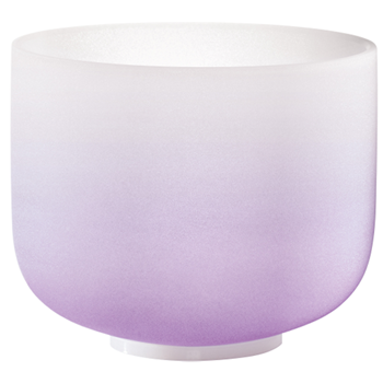 Meinl CSBC8B Sonic Energy Crystal Singing Bowl 8" Frosted Purple