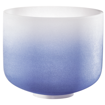 Meinl CSBC9A Sonic Energy Crystal Singing Bowl 9" - Frosted Dark Blue