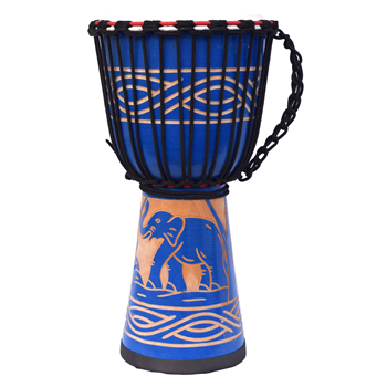 Ecko ECK INDIE60-EBLU Djembe Elephant Design - Blue