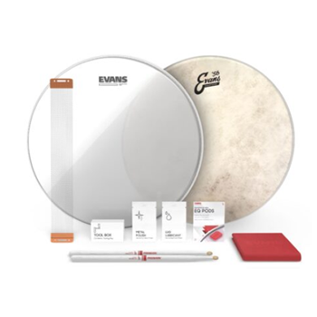 Evans ESTUK-14C7-1 Calftone Snare Tune Up Kit - 14"
