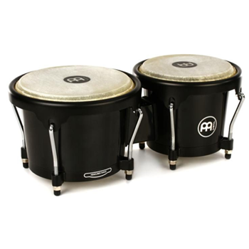 Meinl HB50BK 6 1/2" And 7 1/2" Bongo Plus, Abs Construction - Black