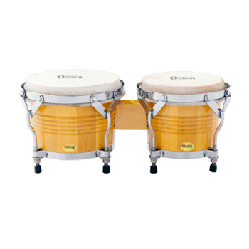 Mano Percussion MP1778-NA 7" & 8" Bongo Set, Natural