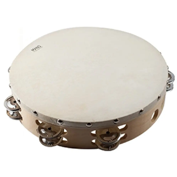 Mano Percussion MP-TH10-16NT Tambourine 10" Non Tunable