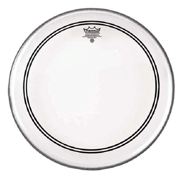 Remo P3-1320-C2 20" Powerstroke 3 Clear W/ Falam Patch