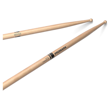 Promark RBM535RW Rebound 7a Maple Drumsticks, Wood Tip
